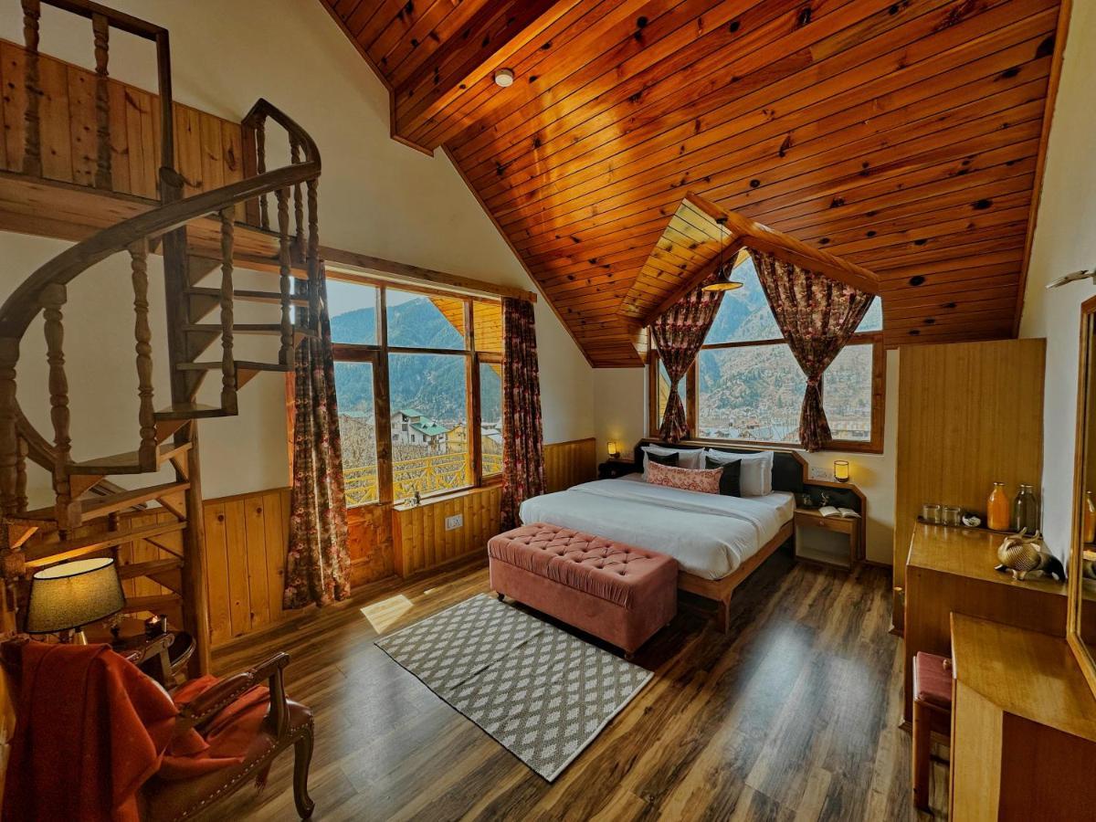 The Wooden Chalet, Manali Zewnętrze zdjęcie