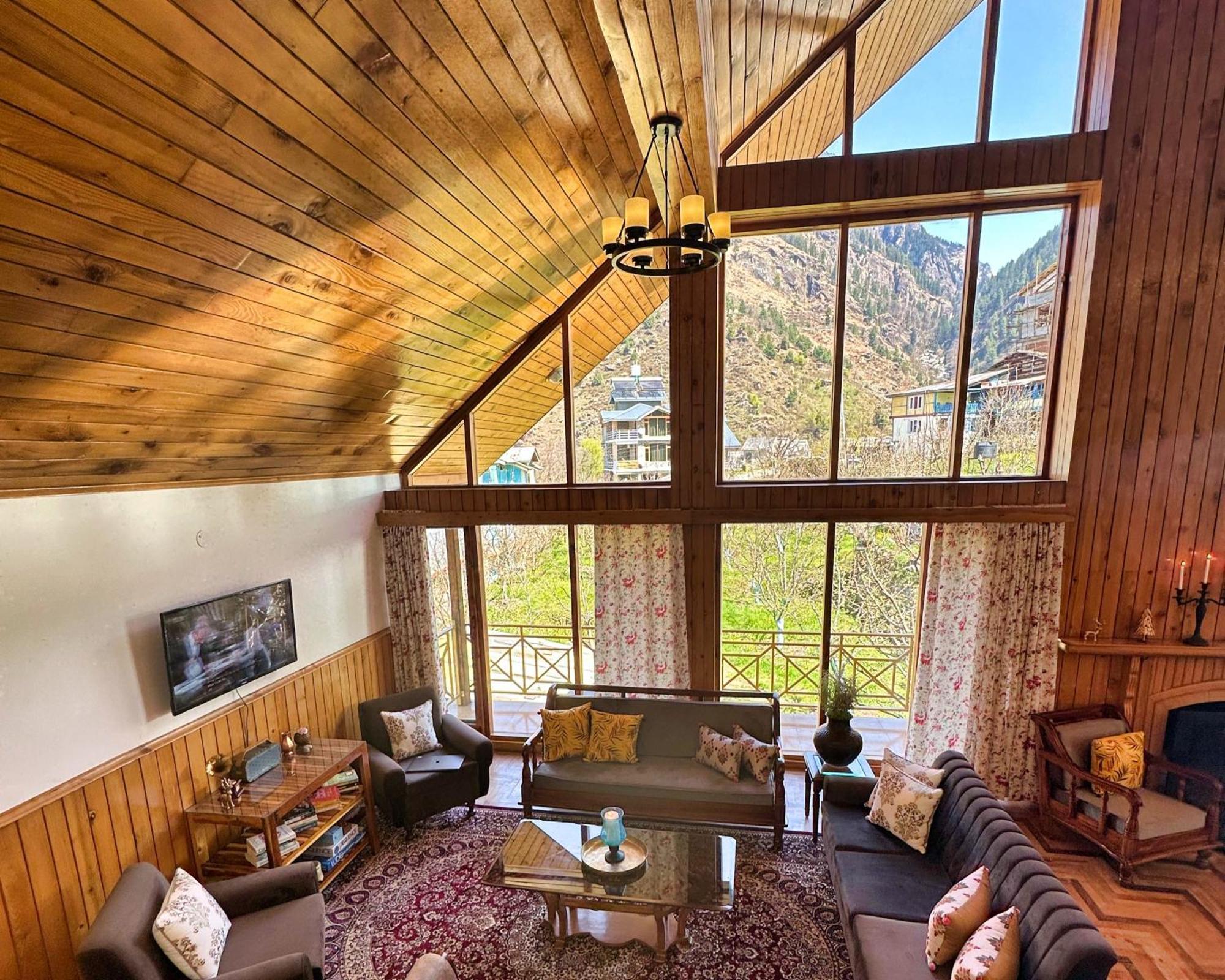 The Wooden Chalet, Manali Zewnętrze zdjęcie